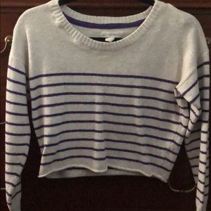 Cropped sweater